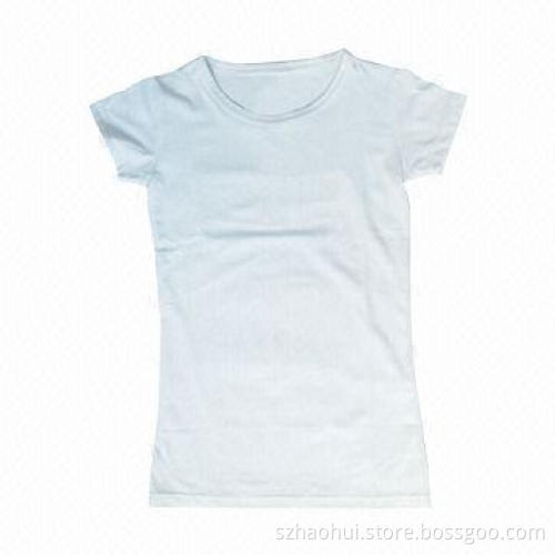 100% cotton, 180g slim fit t-shirt